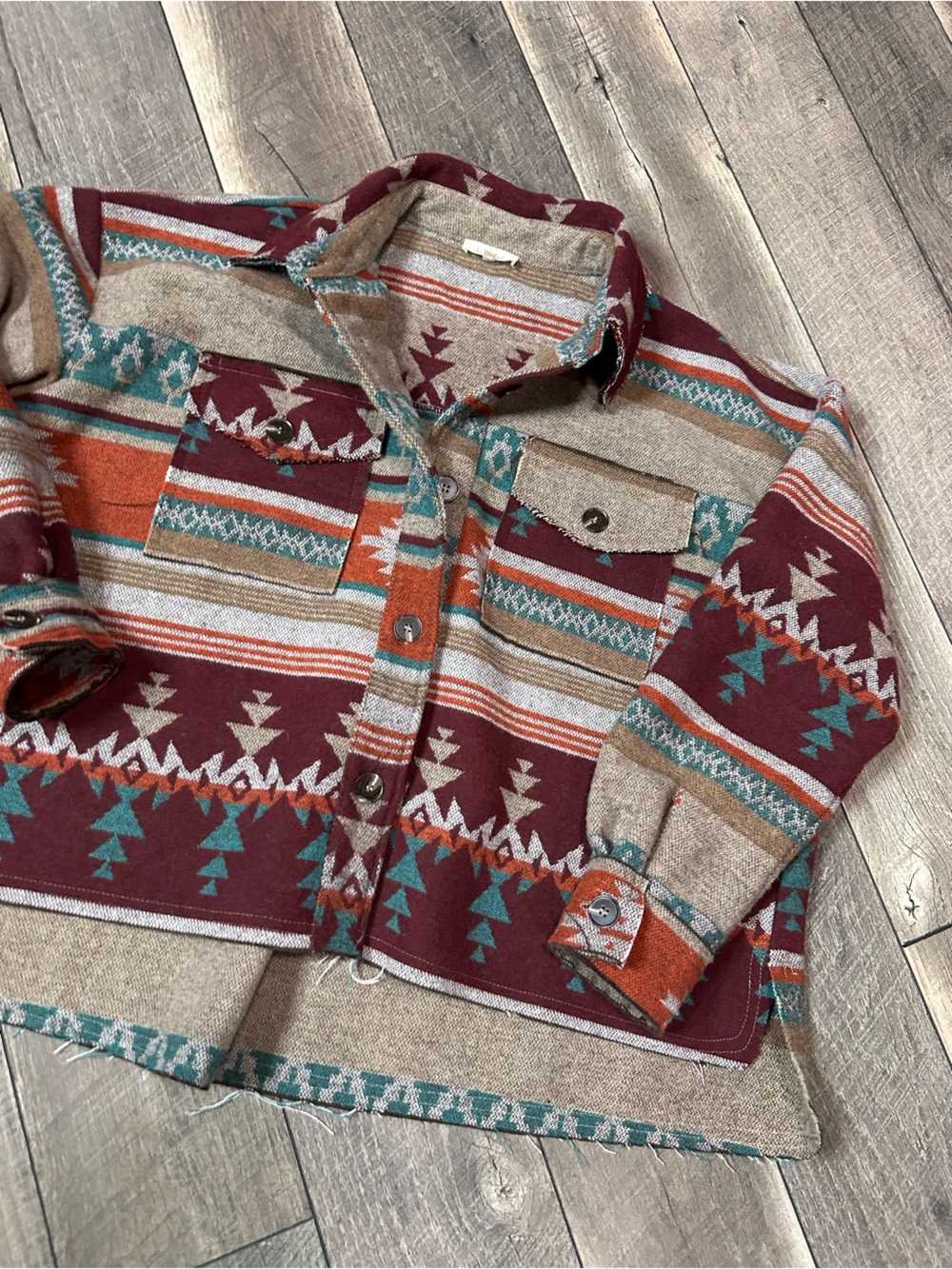 La Miel Aztec Shacket - Picture 5 of 9